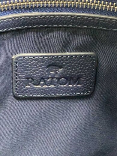 商品画像：ratom/トートバッグ/レザー/NVY/無地// 5