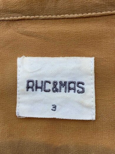 商品画像：RHC&MAS/半袖シャツ/3/シルク/ORN/無地/2620700003// 3