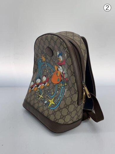 商品画像：リュックサック_GGスプリーム/レザー/KHK/モノグラム 2