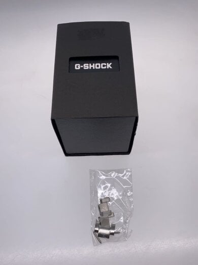 商品画像：クォーツ腕時計/アナログ/ステンレス/BLK/SLV/GST-B100// 6