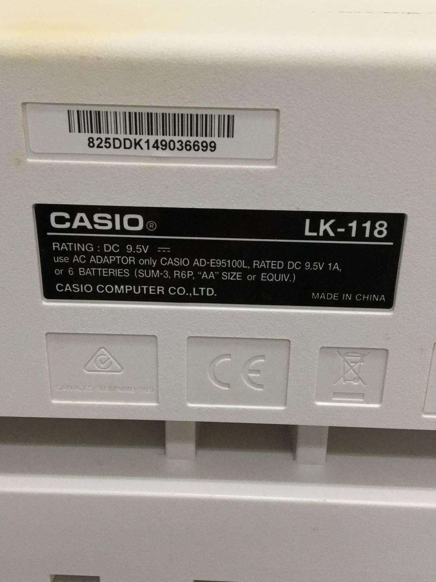 CASIO(カシオ) / LK-118 キーボード LK-118 | 中古品の販売・通販ならセカンドストリート