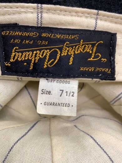 商品画像：ハット/7 1/2/スウェード/BLK/メンズ// 6