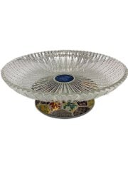 和食器その他/高台皿/ガラスコンポート皿/大皿