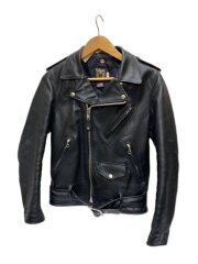 ダブルライダースジャケット/613US VINTAGE ONESTAR/34/牛革/ブラック/7007