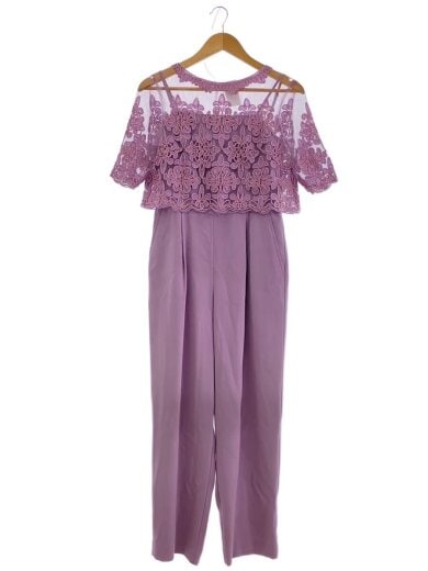 商品画像：オールインワン/FREE/ポリエステル/PUP/無地/1931 8123-0 パープル 1