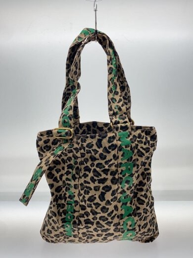 商品画像：トートバッグ/キャンバス/ベージュ/レオパード 3