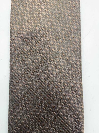 商品画像：ネクタイ/シルク/ブラウン/総柄/メンズ 5