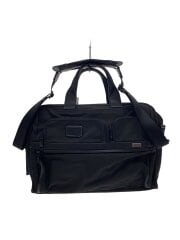 ブリーフケース/alpha3/2WAY/ポリエステル/BLK/無地