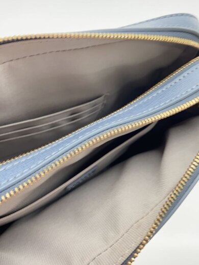 商品画像：ショルダーバッグ/レザー/BLU/無地/リリー 6