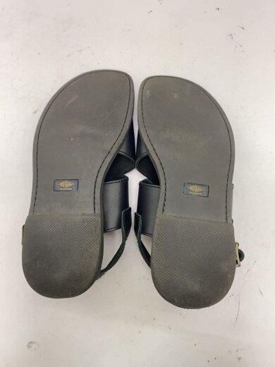 商品画像：ストラップサンダル/L/BLK/レザー 4