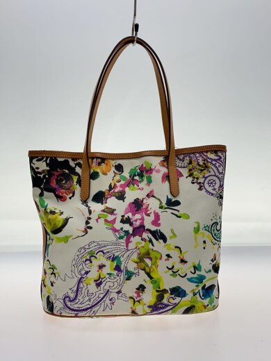 商品画像：トートバッグ/PVC/WHT/総柄 3