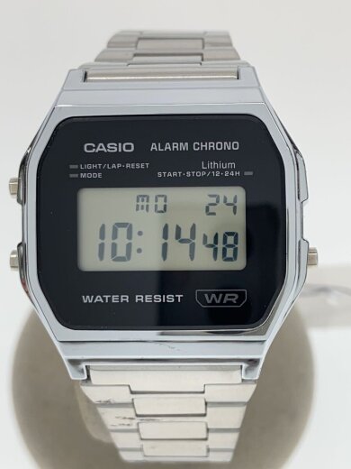 商品画像：クォーツ腕時計_その他/デジタル/ステンレス/BLK/SLV/SS 1