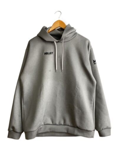 商品画像：パーカー/XXL/ポリエステル/GRY/MIV02126 1