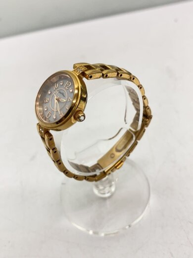 商品画像：クォーツ腕時計/アナログ/ステンレス/GRY/GLD/HP22 2