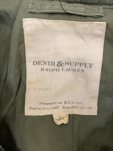 商品画像：M-65ミリタリージャケット/S/コットン/KHK 4