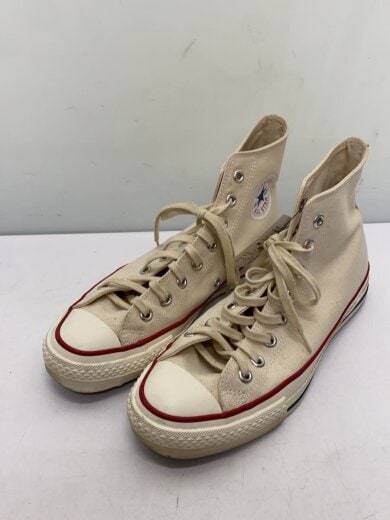 商品画像：ハイカットスニーカー/US8/BEG/キャンバス/7AH01 2