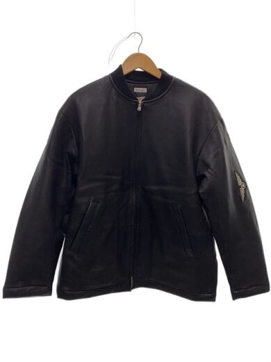 商品画像：ブルゾン/L/羊革/BLK/無地/8125-199-0261 1