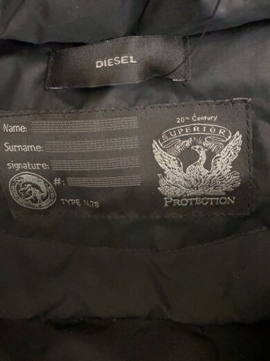 商品画像：ダウンジャケット/XS/コットン/BLK 3