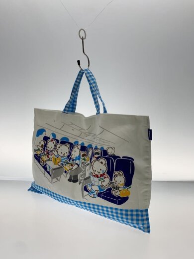 商品画像：キッズバッグ/トート/コットン/WHT 2