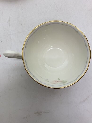 商品画像：カップ&ソーサー/6点セット/WHT// 3