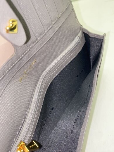 商品画像：2つ折り財布/レザー/BLK/レディース 8