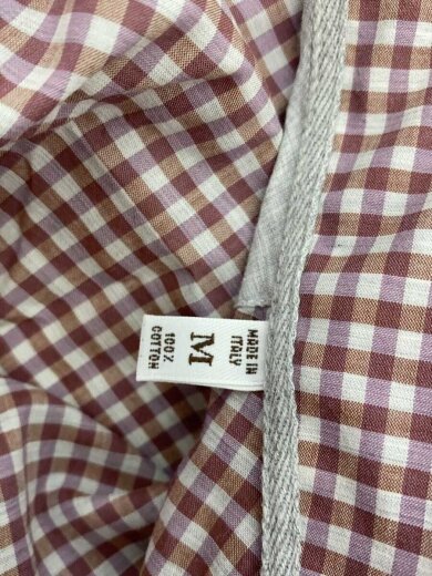 商品画像：SLIM FIT/長袖シャツ/M/コットン/PNK/ギンガムCK/DB91640 4