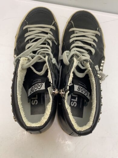 商品画像：ハイカットスニーカー/40/BLK/レザー/スタッズ 5