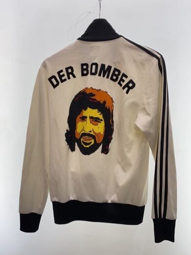 商品画像：DER BOMBER/ゲルトミュラー/ジャージ/S/コットン/WHT/705806 2