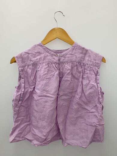 画像：MACPHEEリネンラミーピースダイギャザーノースリーブブラウス/半袖ブラウス/36/リネン/PUP2