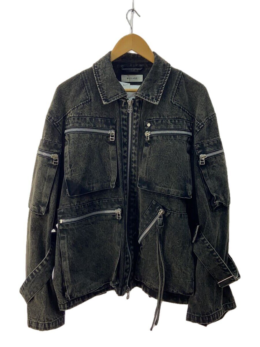 Wizzard / ARMY BLOUSON/ギミック/ジャケット/2/コットン/BLK/無地/W24AW-BL050