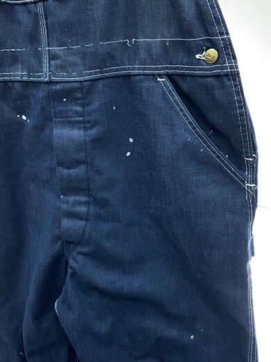 商品画像：推定70s-80s/ペイント/オーバーオール/IDG 5