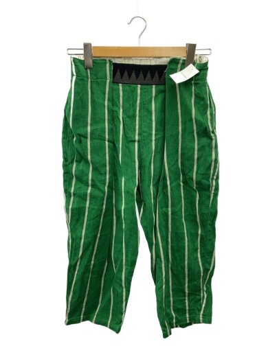 商品画像：リネンフィリーズストライプイージービーチGOパンツ/1/リネン/GRN/ストライプ/EK-1390LP 1