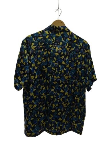 商品画像：AUTO MOAI F/PRT SHIRT/半袖シャツ/L/--/BLK/総柄/5516-299-0085// 2