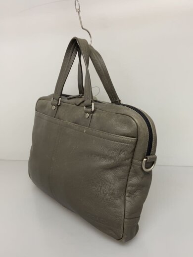 商品画像：ブリーフケース/レザー/GRY/無地/a1269-f70354 2