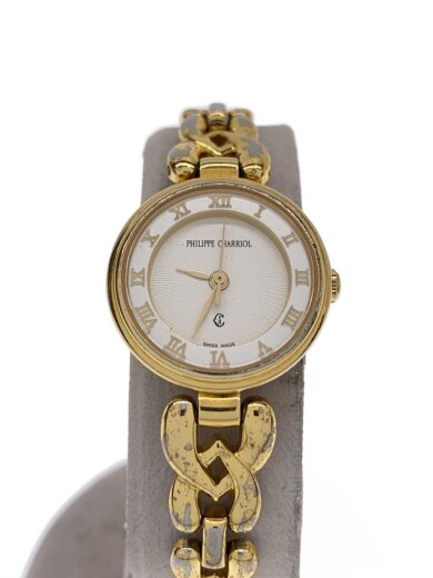 商品画像：クォーツ腕時計/アナログ/--/WHT/GLD/61.95.1362 1