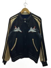 HAWAII/リバーシブルスカジャン/XL/レーヨン/BLK/ATLAS