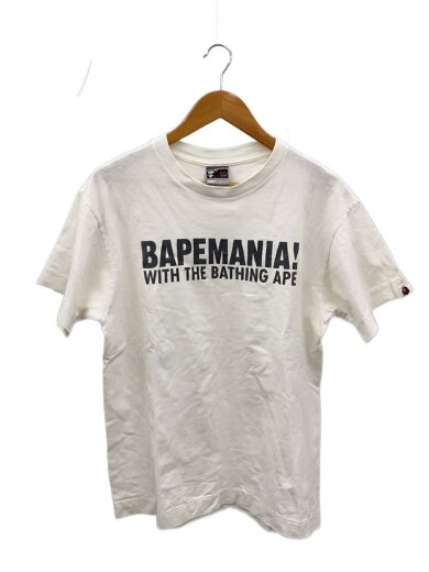 商品画像：圧縮tee/OLD/BAPEMANIA/Tシャツ/L/コットン/WHT 1