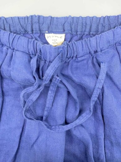 商品画像：ワイドパンツ/2/リネン/BLU/NFPT-5263B 3