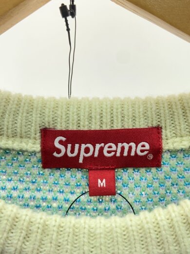 商品画像：street signs sweater/ニット・セーター(厚手)/M/アクリル/CRM/総柄 3