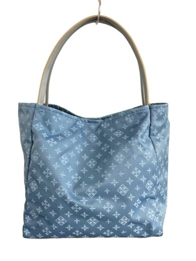 商品画像：トートバッグ/--/BLU/総柄 1