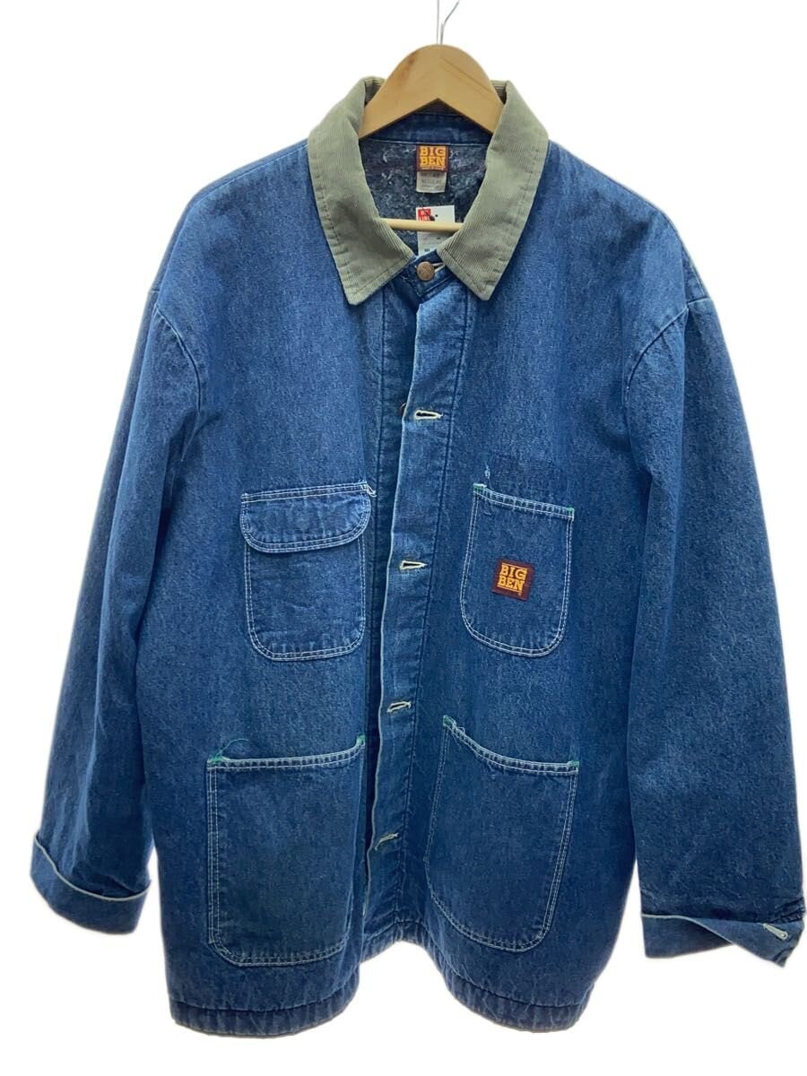 BIG BEN / 80s/裏地ブランケット/USA製/カバーオール/48/デニム/BLU