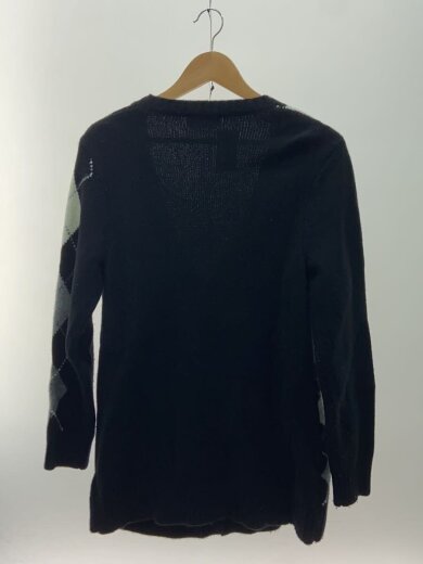 商品画像：アーガイル柄カーディガン(厚手)/--/ウール/BLK/総柄/A2133KCD314 2