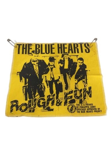 商品画像：88年/THE BLUE HEARTS/ブルーハーツ/ツアーグッズ/バンダナ/腕章// 1