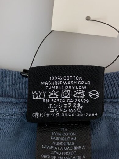 商品画像：SPADE TEETシャツ/XL/コットン/BLU 4