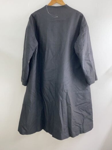 商品画像：ダブルクロスノーカラーコート/36/コットン/BLK/300BS330-1870 2