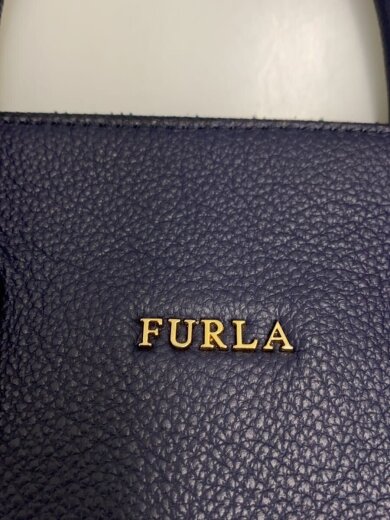 商品画像：ハンドバッグ/レザー/NVY 5