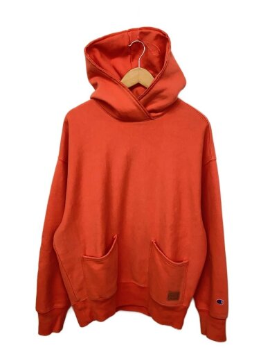 商品画像：タイムカプセルフーデッドスウェットシャツ/パーカー/XS/コットン/ORN/無地/s98979a 1