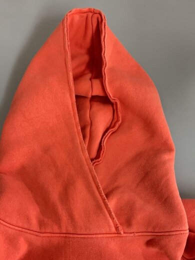 商品画像：タイムカプセルフーデッドスウェットシャツ/パーカー/XS/コットン/ORN/無地/s98979a 7
