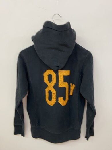 商品画像：後付けパーカー/カレッジロゴ/パーカー/38/コットン/BLK 2