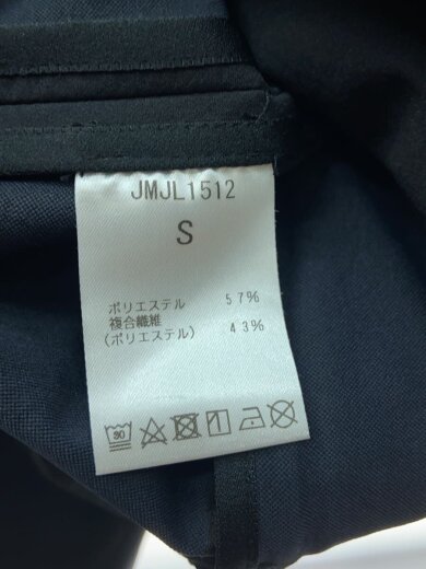 商品画像：MET24 DOUBLE JACKET/テーラードジャケット/S/ポリエステル/BLK/無地/JMJL1512 4